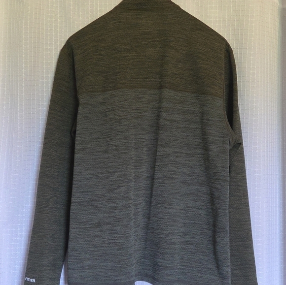 GH Bass & Co Quarter ZIP Shirt Men’s Size M- Green - Picture 4 of 7